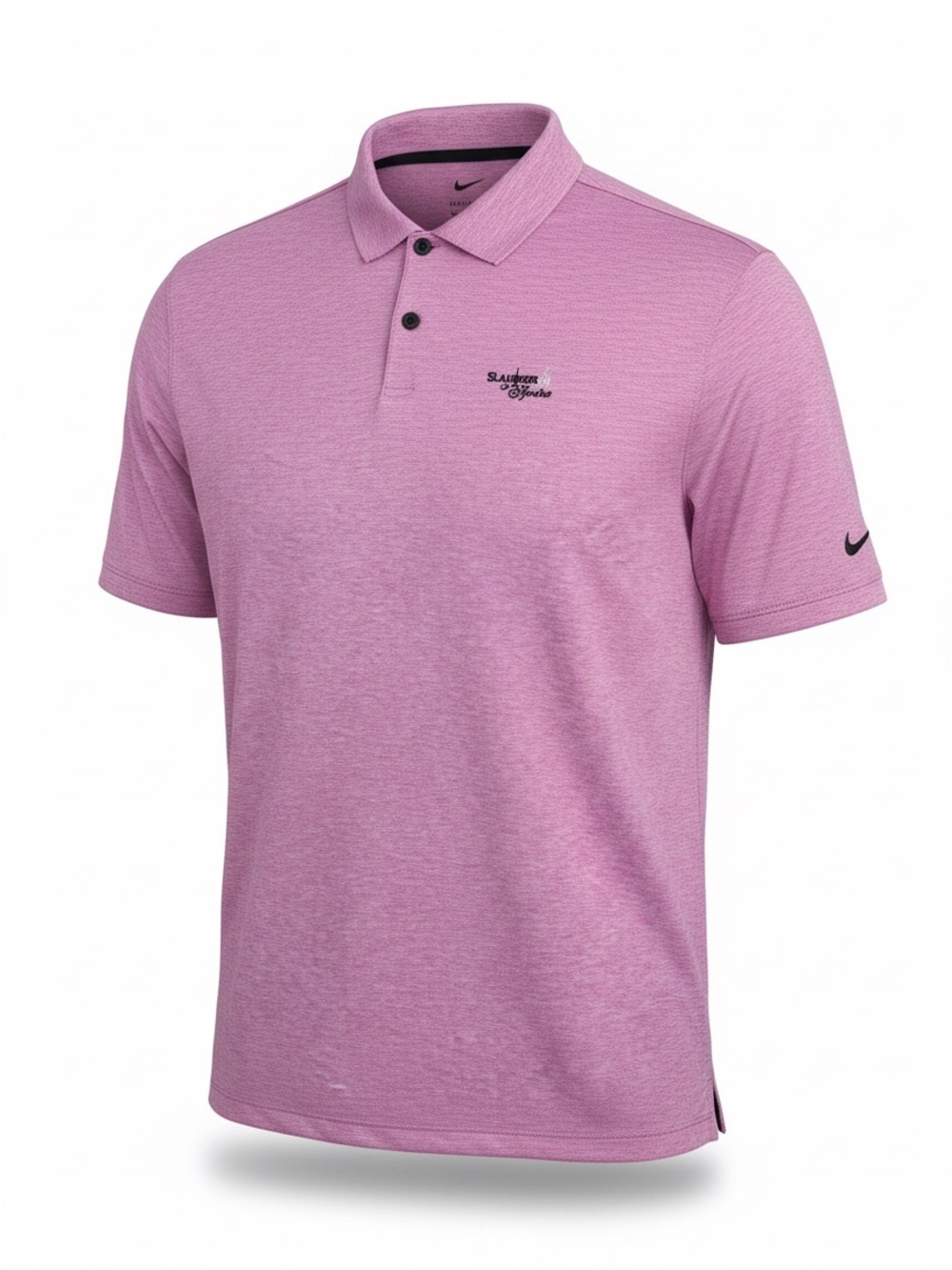 Nike Dri-FIT Golf Polo Shirt XL Pink Heather Slammer & Squire Performance